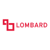 Lombard logo with stylized red squares forming the letter L next to the text Lombard.